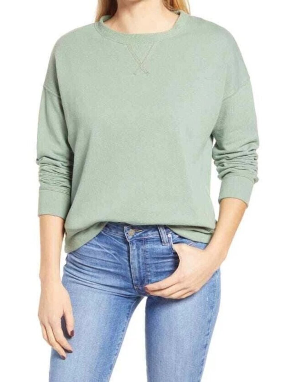 Everleigh Sage Sweatshirt